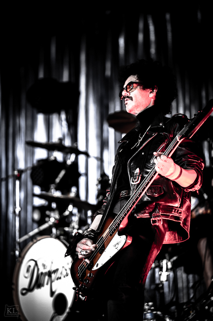 The Darkness, Roseland Theater, photo by Kris Luke