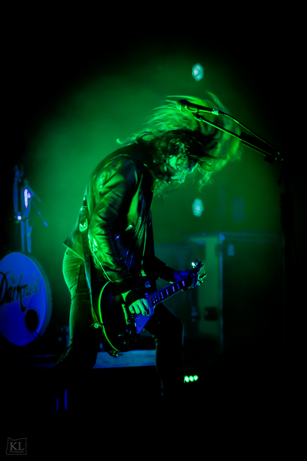 The Darkness, Roseland Theater, photo by Kris Luke