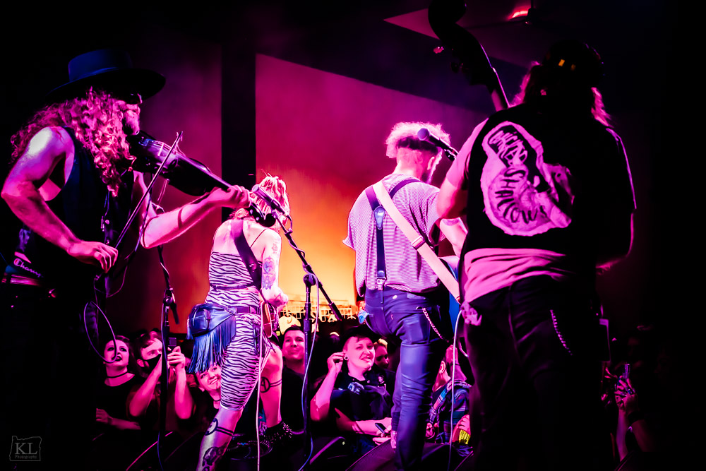 Bridge City Sinners, Bossanova Ballroom, photo by Kris Luke