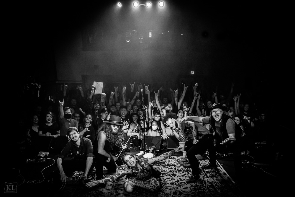 Bridge City Sinners, Bossanova Ballroom, photo by Kris Luke