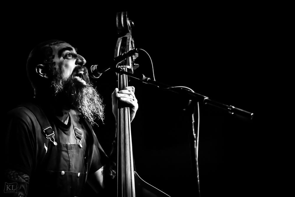 The Goddamn Gallows, Bossanova Ballroom, photo by Kris Luke