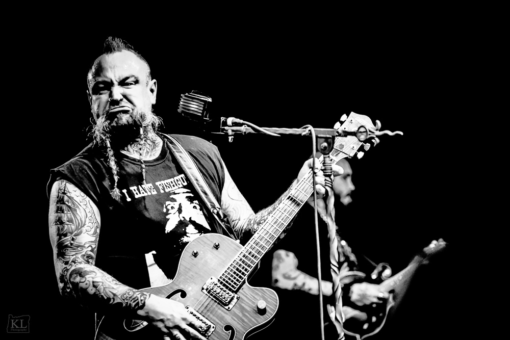The Goddamn Gallows, Bossanova Ballroom, photo by Kris Luke