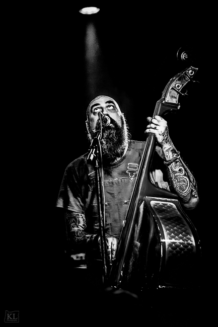 The Goddamn Gallows, Bossanova Ballroom, photo by Kris Luke