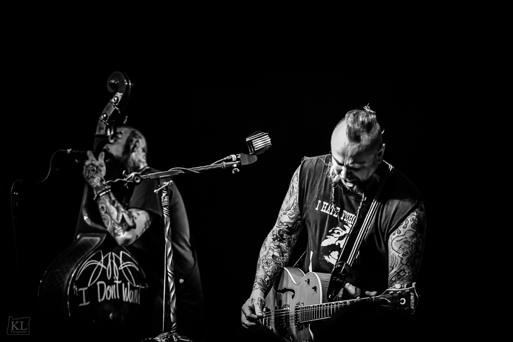 The Goddamn Gallows, Bossanova Ballroom, photo by Kris Luke