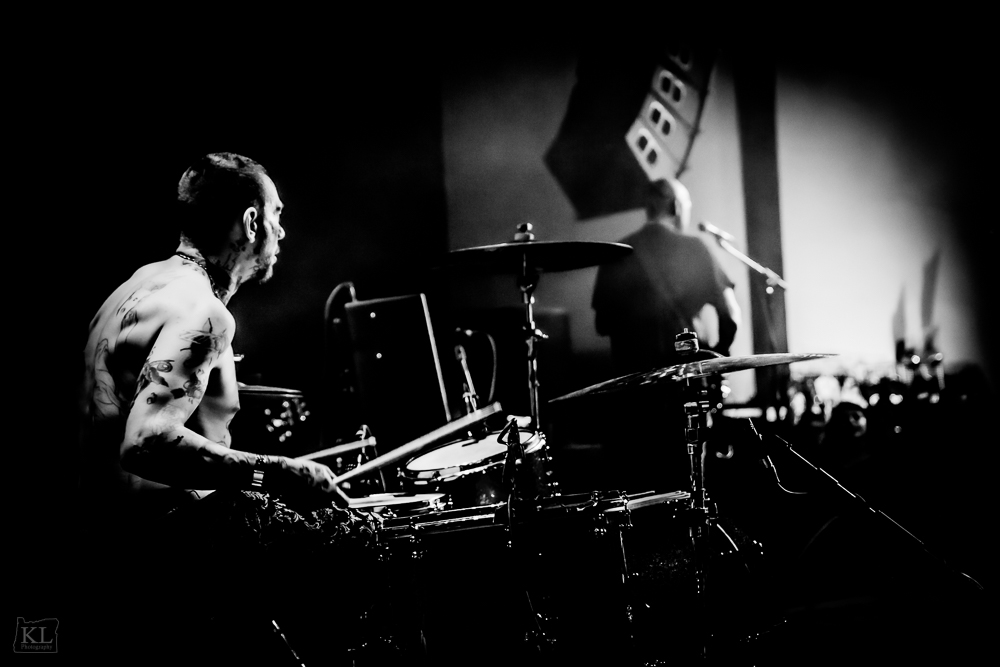 The Goddamn Gallows, Bossanova Ballroom, photo by Kris Luke