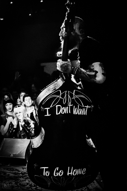 The Goddamn Gallows, Bossanova Ballroom, photo by Kris Luke