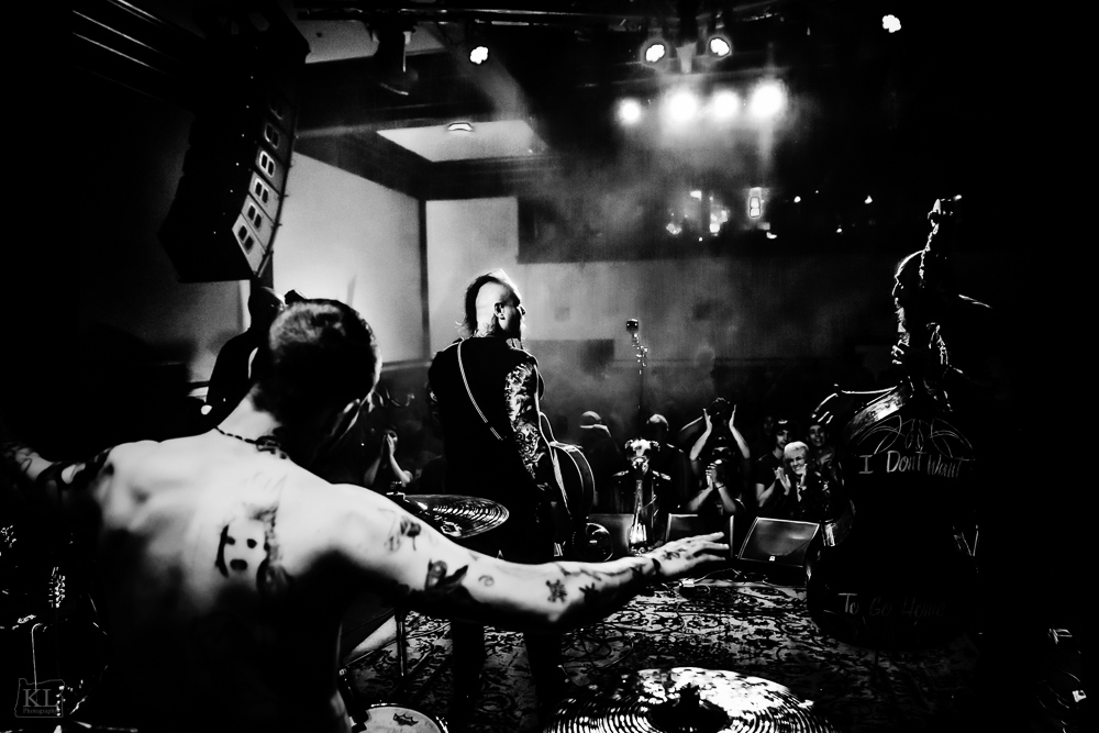 The Goddamn Gallows, Bossanova Ballroom, photo by Kris Luke