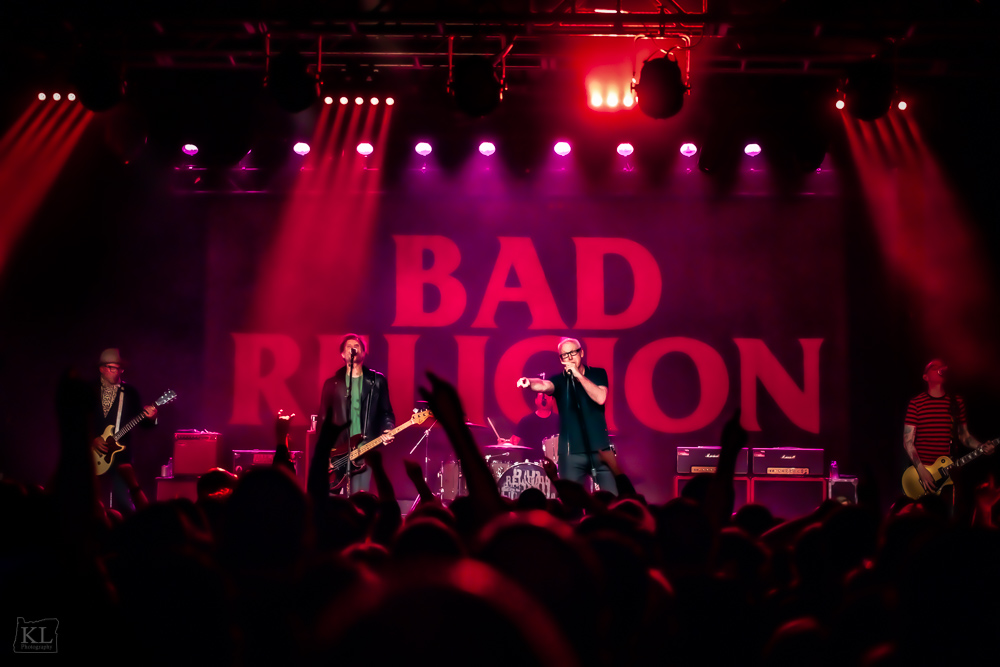 Bad Religion, Roseland Theater, photo by Kris Luke