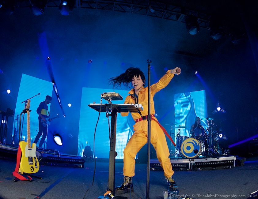 Lights, Roseland Theater, photo by John Alcala