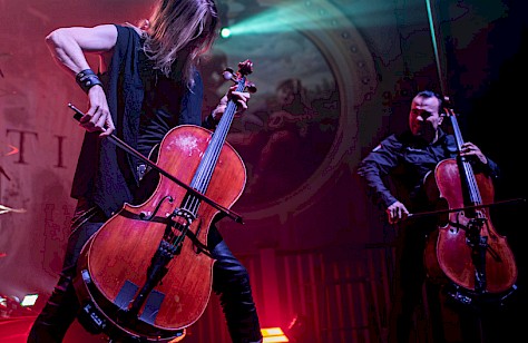 Apocalyptica, Crystal Ballroom, photo by Kevin Pettigrew