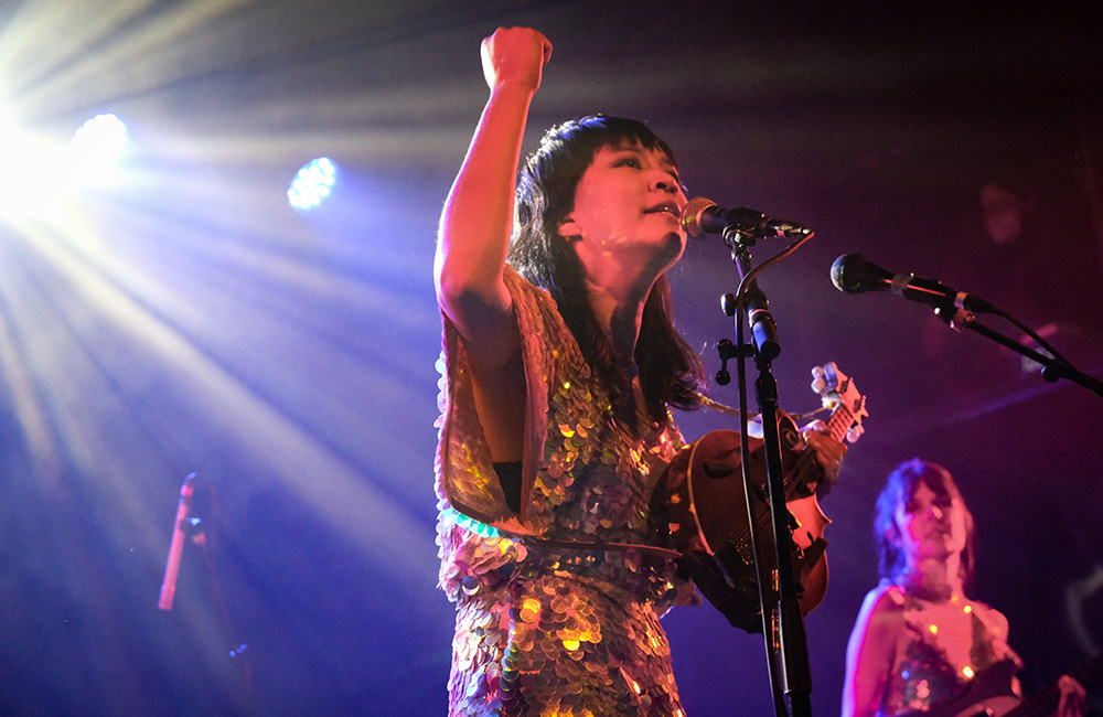 Thao & The Get Down Stay Down, Wonder Ballroom, photo by Joe Duquette