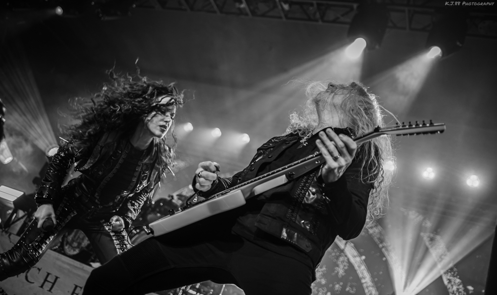 Arch Enemy, Roseland Theater, photo by Kevin Pettigrew