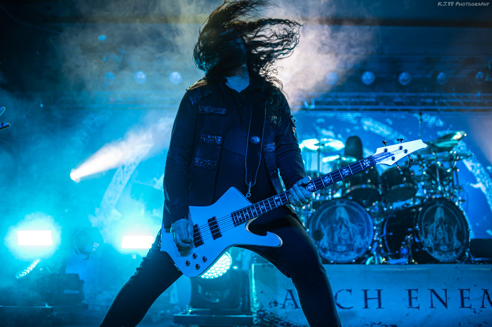 Arch Enemy, Roseland Theater, photo by Kevin Pettigrew