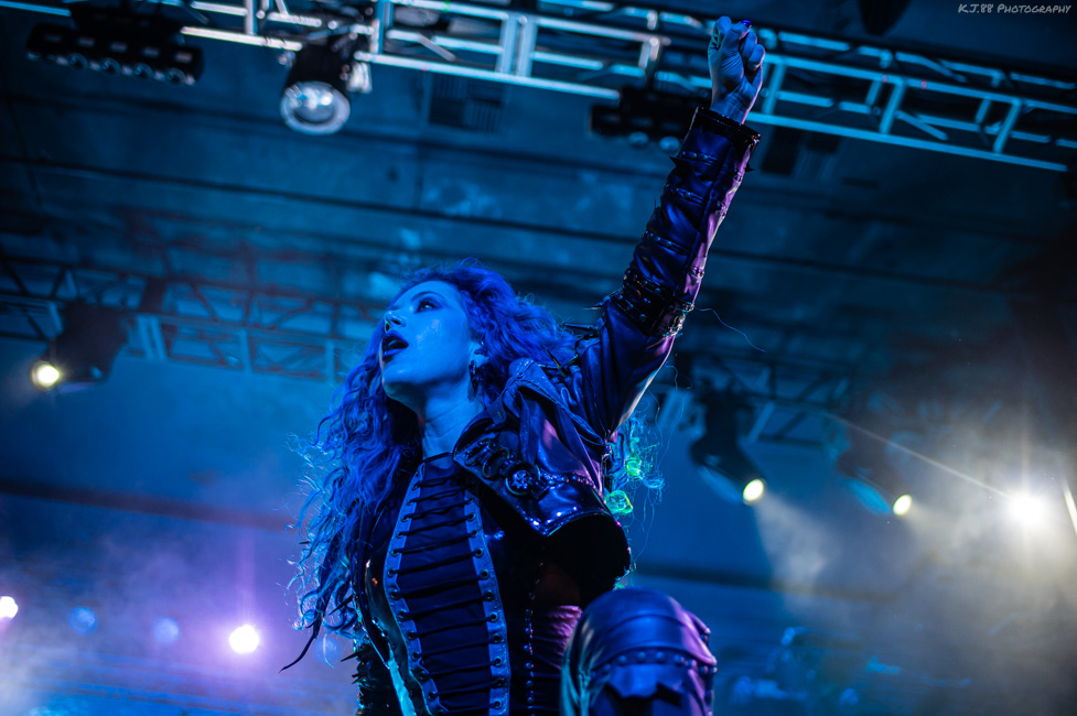 Arch Enemy, Roseland Theater, photo by Kevin Pettigrew