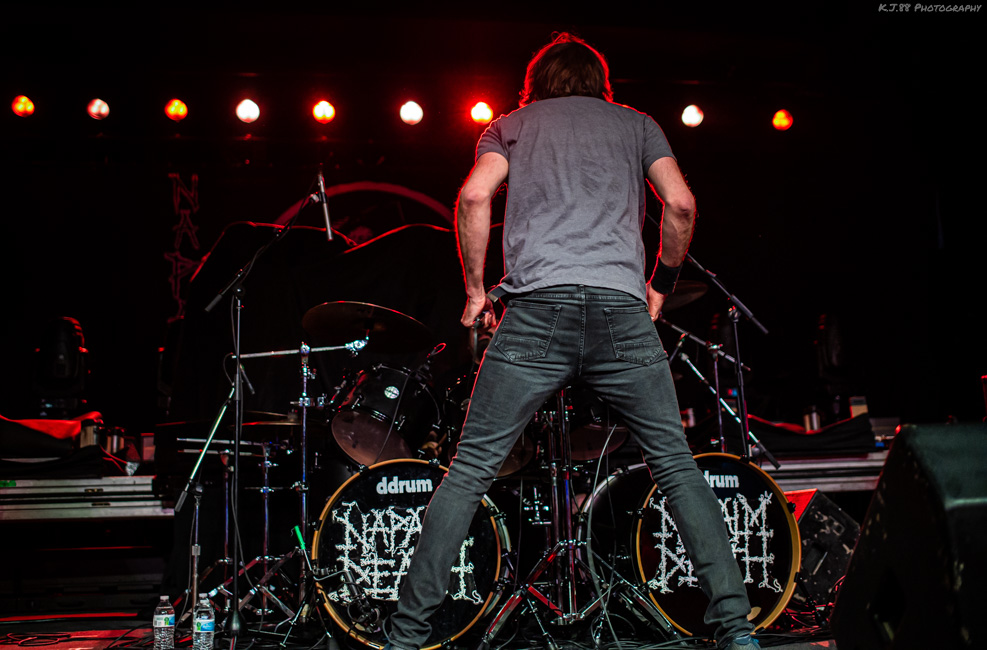 Napalm Death, Roseland Theater, photo by Kevin Pettigrew