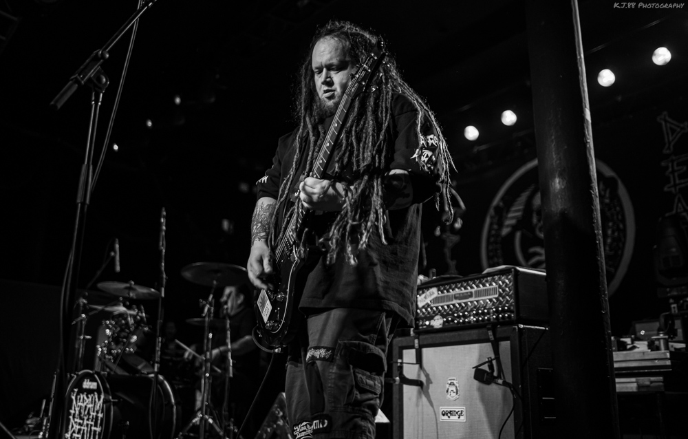 Napalm Death, Roseland Theater, photo by Kevin Pettigrew