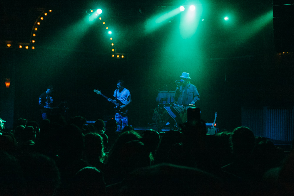 HOMESHAKE, Crystal Ballroom, photo by Blake Sourisseau