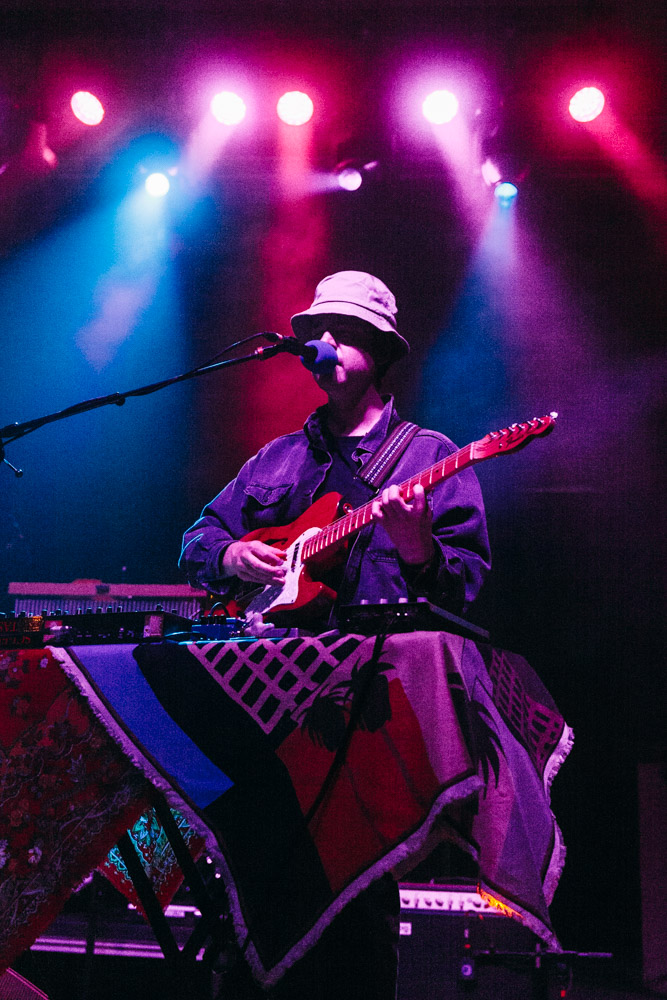 HOMESHAKE, Crystal Ballroom, photo by Blake Sourisseau