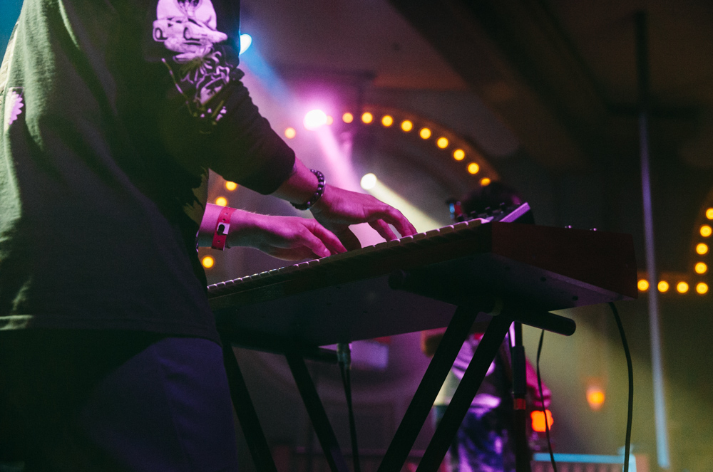 HOMESHAKE, Crystal Ballroom, photo by Blake Sourisseau