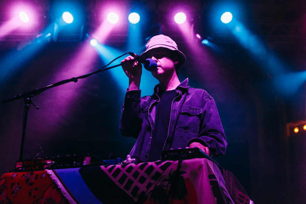 HOMESHAKE, Crystal Ballroom, photo by Blake Sourisseau