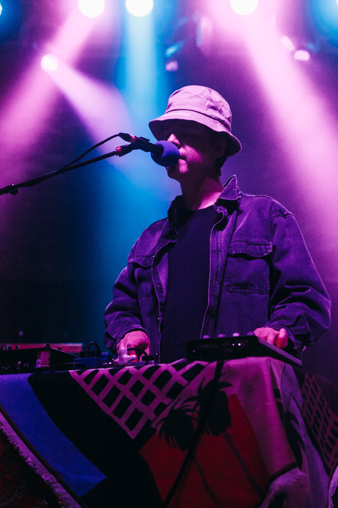 HOMESHAKE, Crystal Ballroom, photo by Blake Sourisseau