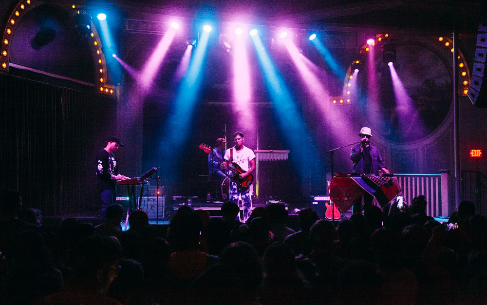 HOMESHAKE, Crystal Ballroom, photo by Blake Sourisseau