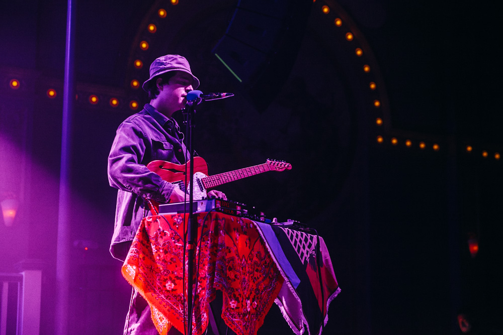 HOMESHAKE, Crystal Ballroom, photo by Blake Sourisseau