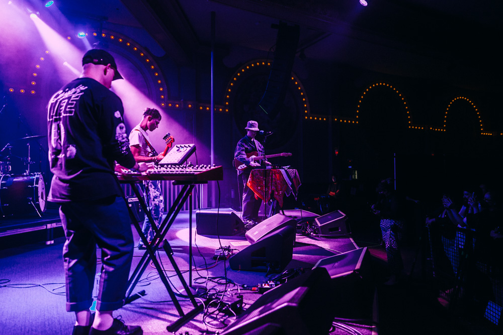 HOMESHAKE, Crystal Ballroom, photo by Blake Sourisseau