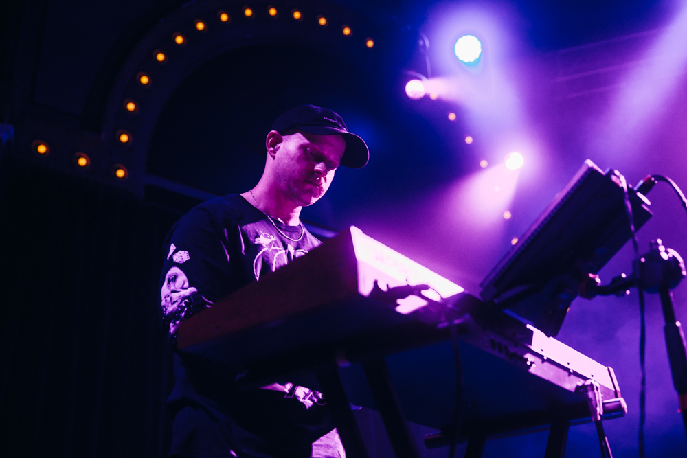 HOMESHAKE, Crystal Ballroom, photo by Blake Sourisseau