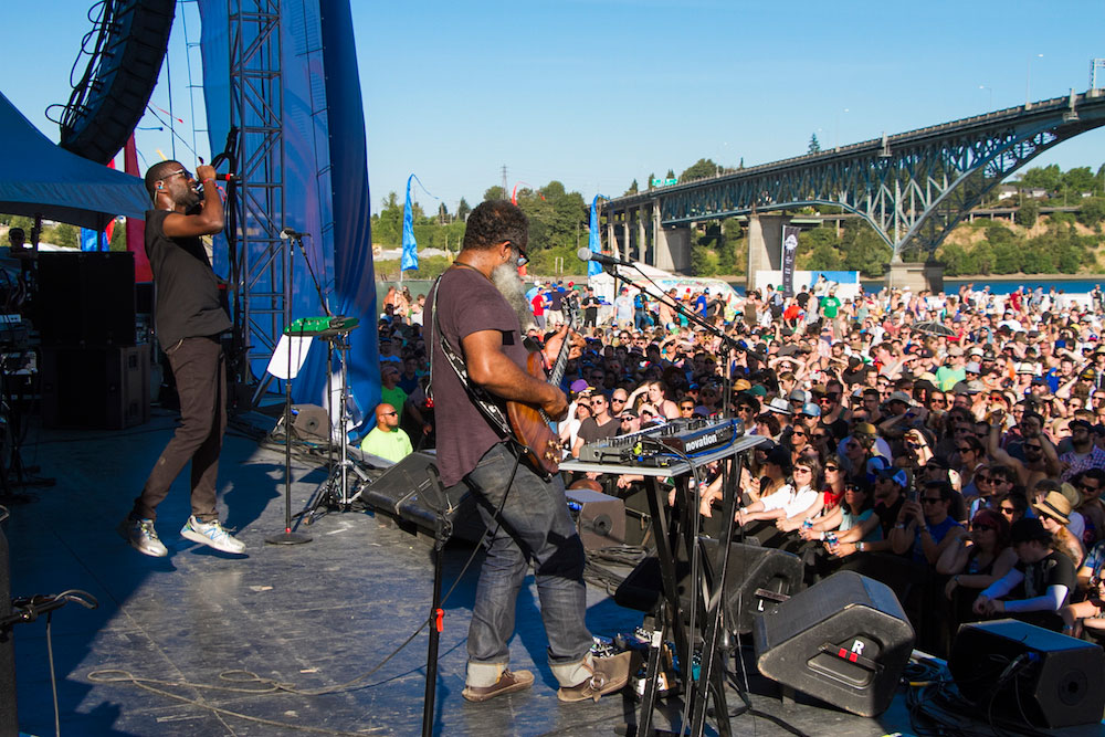 TV On The Radio, Project Pabst, Zidell Yards, photo by Emma Browne