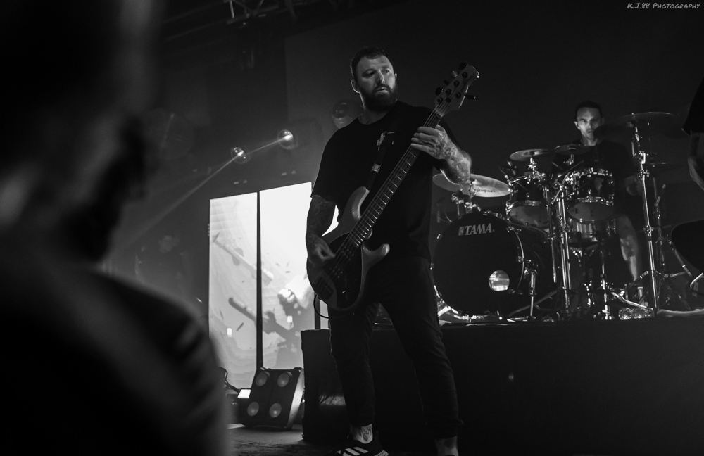 Thy Art Is Murder, Bossanova Ballroom, photo by Kevin Pettigrew