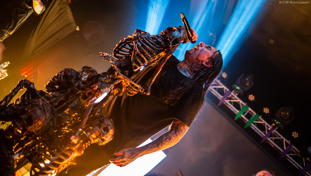 Thy Art Is Murder, Bossanova Ballroom, photo by Kevin Pettigrew