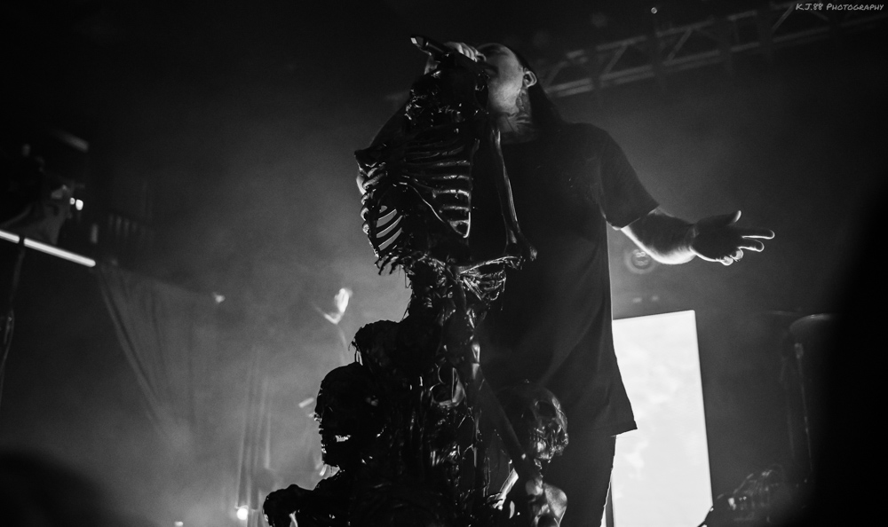 Thy Art Is Murder, Bossanova Ballroom, photo by Kevin Pettigrew