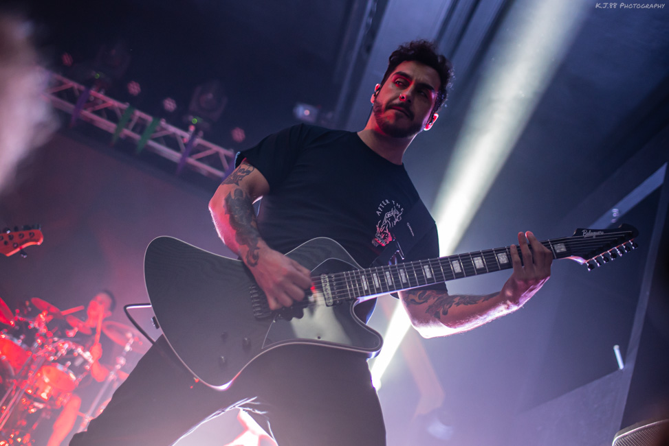 Thy Art Is Murder, Bossanova Ballroom, photo by Kevin Pettigrew