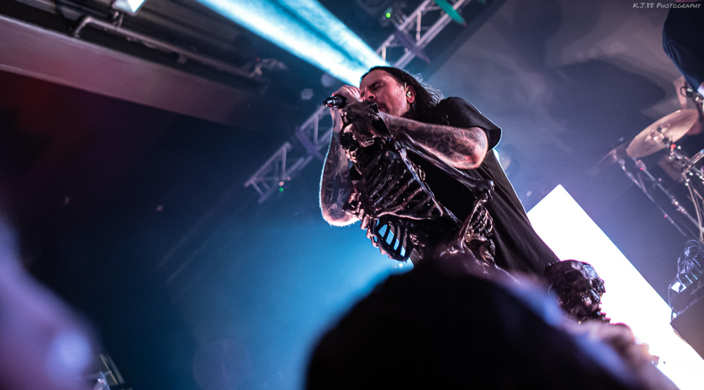 Thy Art Is Murder, Bossanova Ballroom, photo by Kevin Pettigrew
