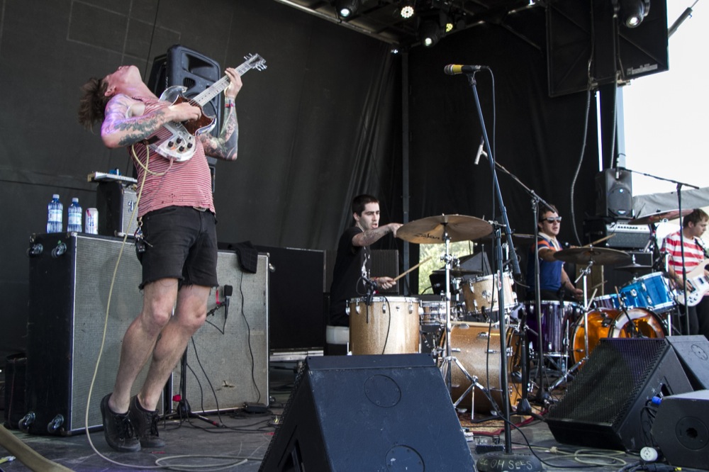 Oh Sees, Project Pabst, Zidell Yards, photo by Emma Browne