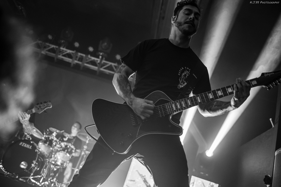 Thy Art Is Murder, Bossanova Ballroom, photo by Kevin Pettigrew