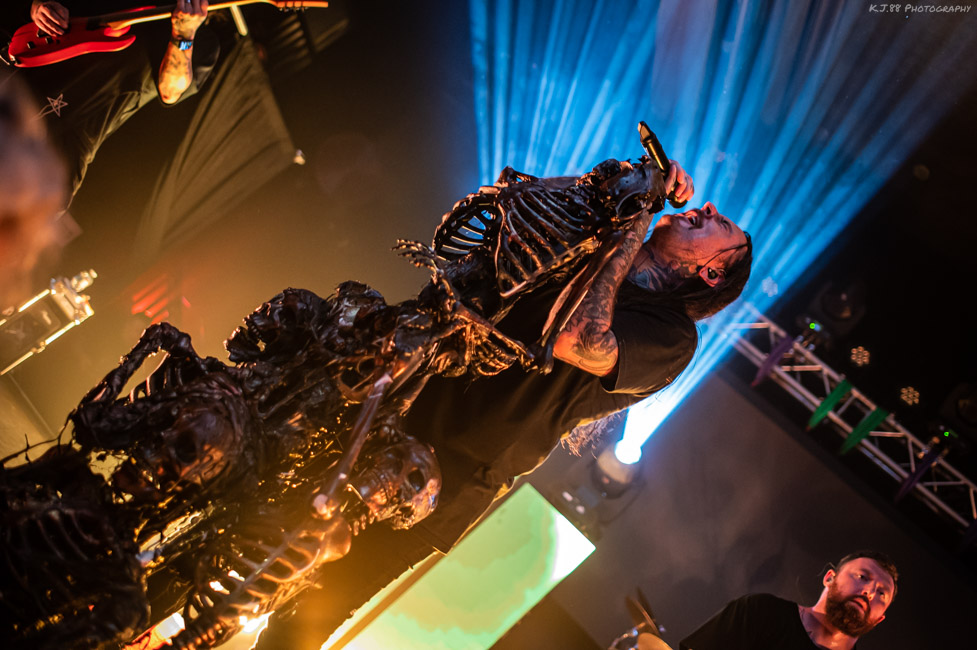 Thy Art Is Murder, Bossanova Ballroom, photo by Kevin Pettigrew