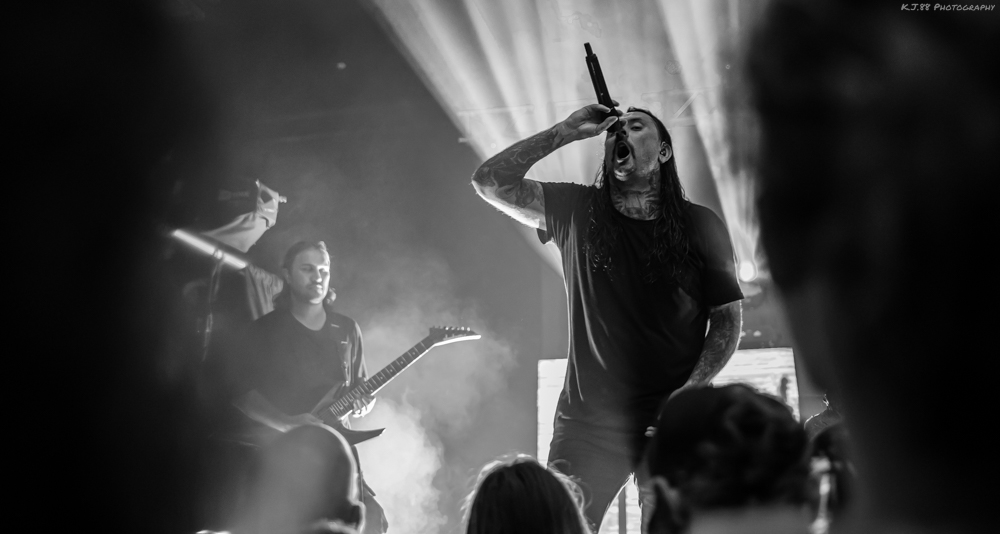 Thy Art Is Murder, Bossanova Ballroom, photo by Kevin Pettigrew