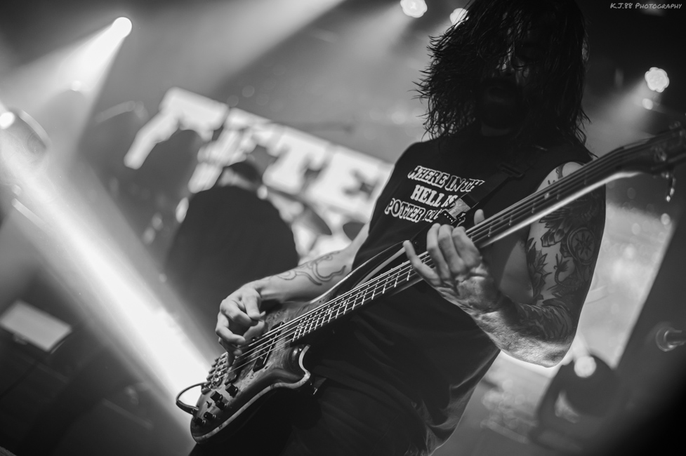 After The Burial, Bossanova Ballroom, photo by Kevin Pettigrew