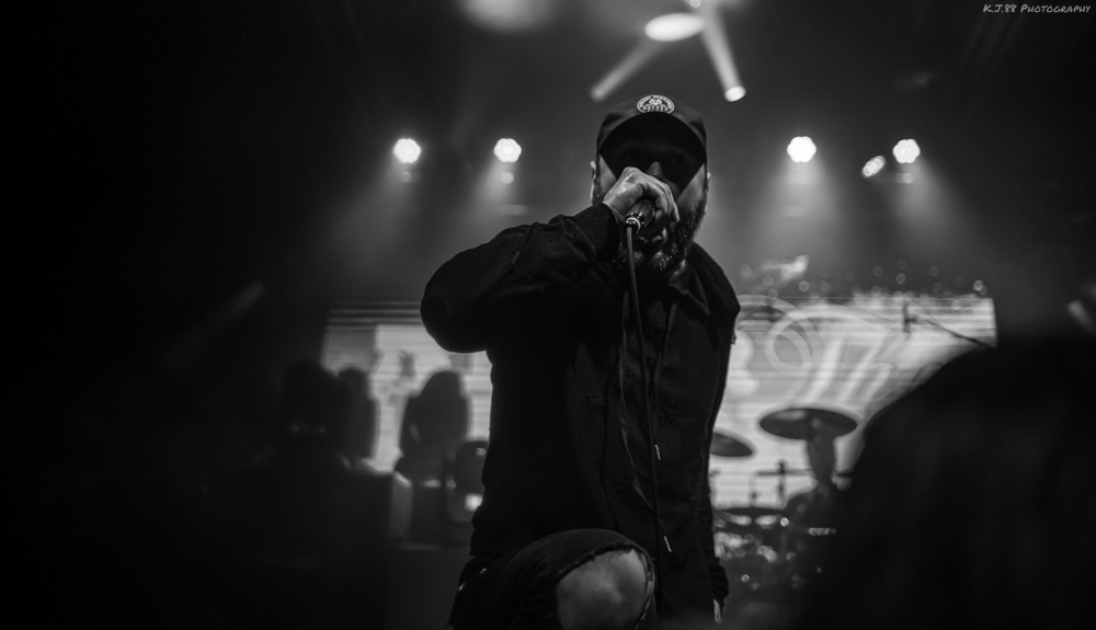 After The Burial, Bossanova Ballroom, photo by Kevin Pettigrew