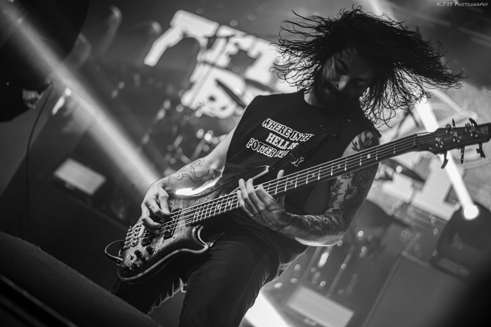 After The Burial, Bossanova Ballroom, photo by Kevin Pettigrew