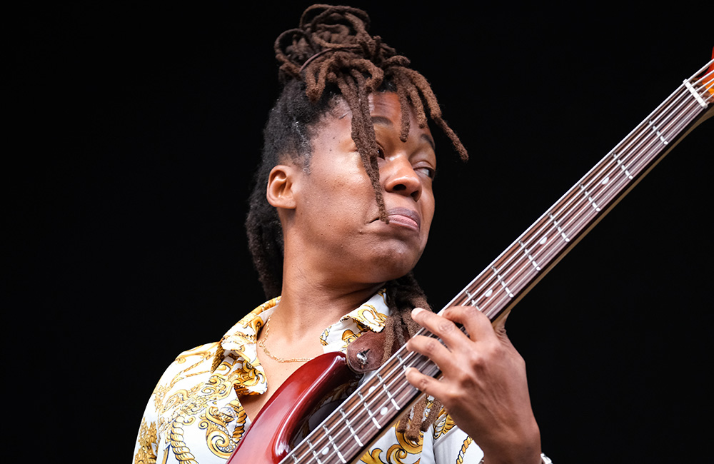 Allison Russell, Pioneer Courthouse Square, photo by Joe Duquette