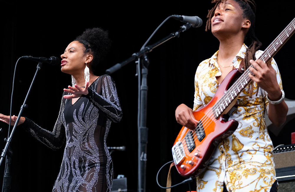 Allison Russell, Pioneer Courthouse Square, photo by Joe Duquette