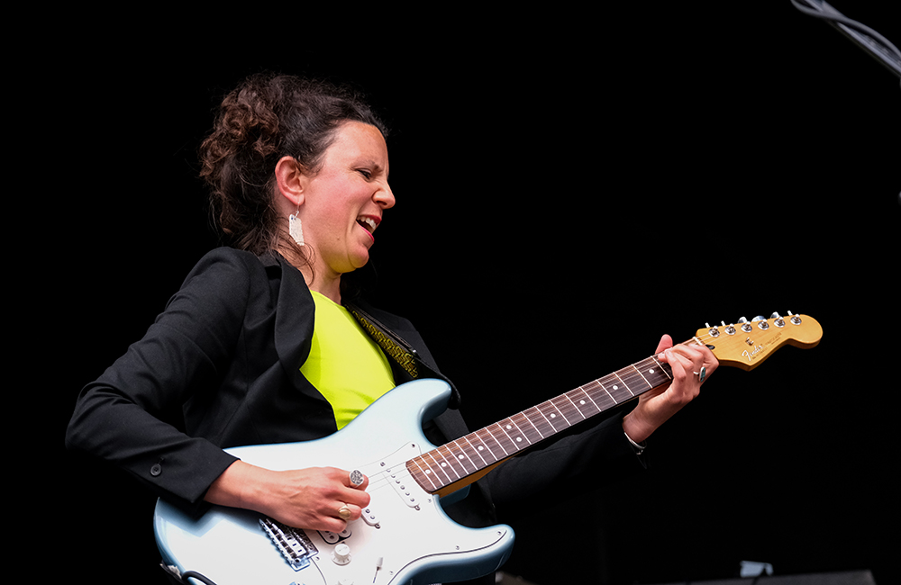 Allison Russell, Pioneer Courthouse Square, photo by Joe Duquette