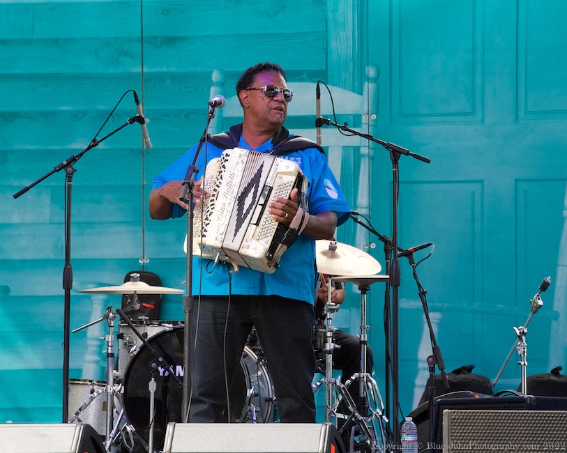 Chubby Carrier and the Bayou Swamp Band, Tom McCall Waterfront Park, photo by John Alcala