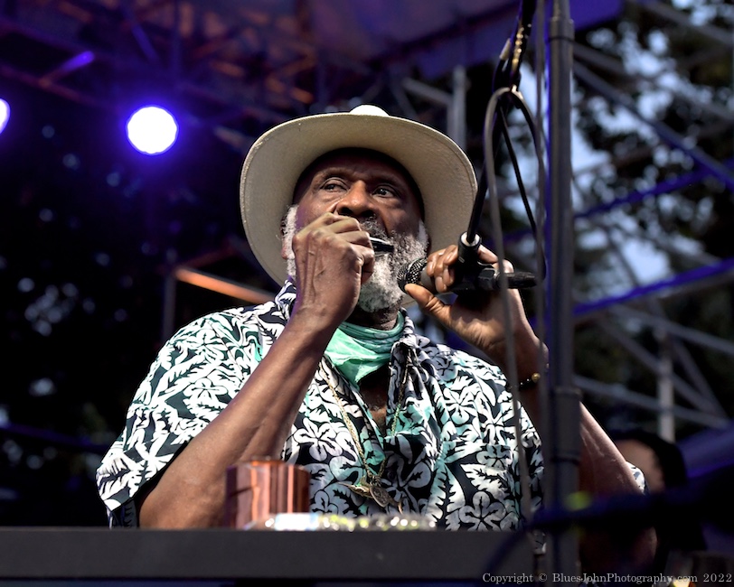 Taj Mahal & the Phantom Blues Band, Tom McCall Waterfront Park, photo by John Alcala