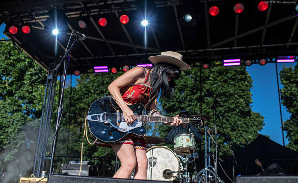 Jenny Don't & The Spurs, Clackamas County Fairgrounds, photo by Kevin Pettigrew