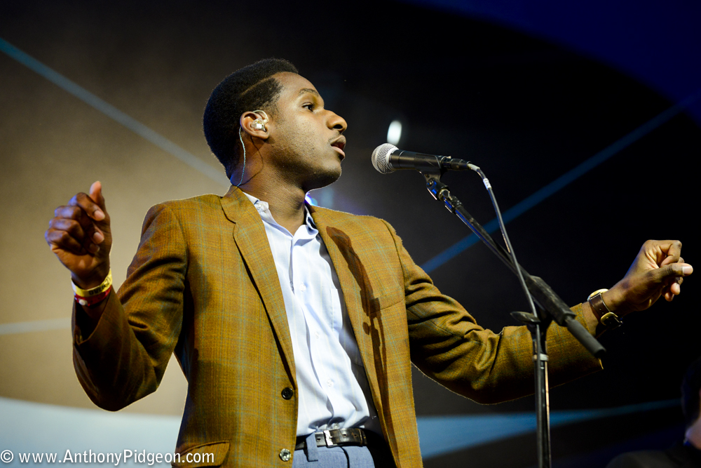 Leon Bridges, Pickathon, Pendarvis Farm, photo by Anthony Pidgeon