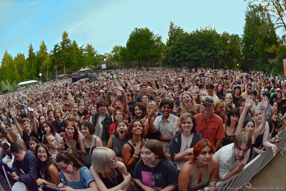 Mitski, Edgefield Amphitheater, photo by John Alcala